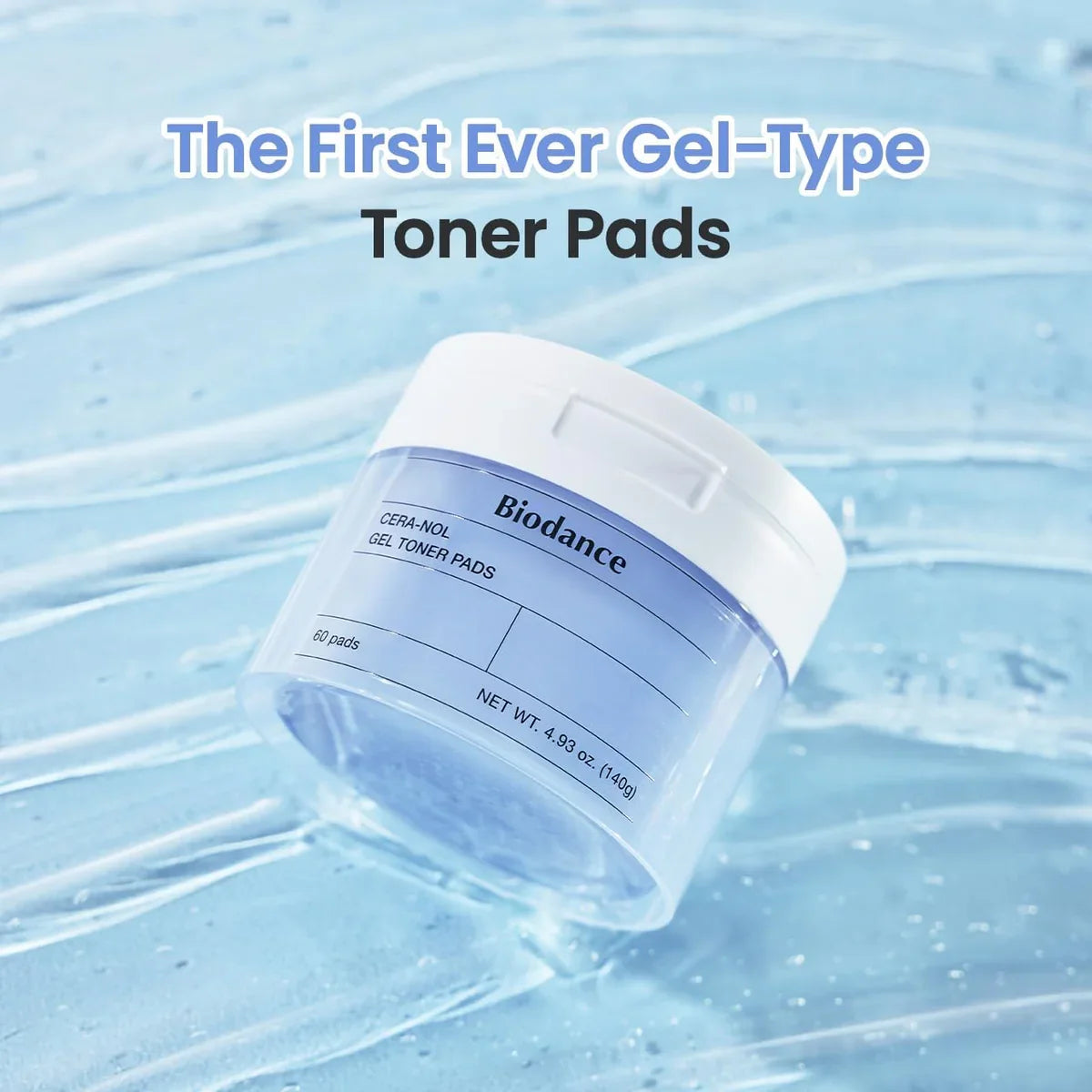 Biodance Cera-Nol Gel Toner Pad - 60 pads