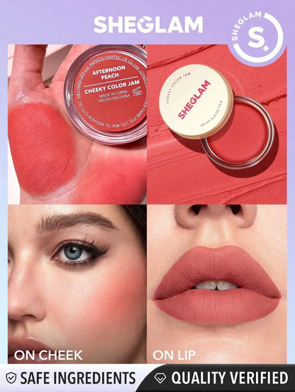SHEGLAM Cheeky Color Jam – Cream Blush for Dewy, Natural Glow | 100% Original in Pakistan