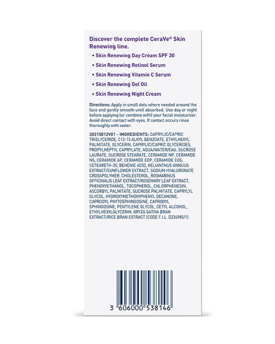 CeraVe Skin Renewing Retinol Serum, 30ml