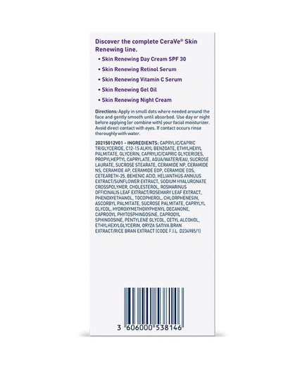 CeraVe Skin Renewing Retinol Serum, 30ml