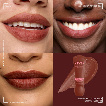 NYX Professional Makeup SMUSHY MATTE LIP BALM